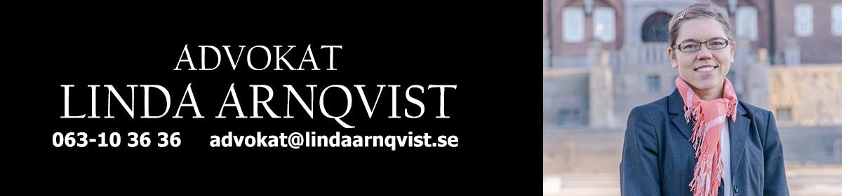 Advokat Linda Arnqvist